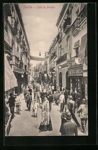 AK Sevilla, Calle la Sierpes