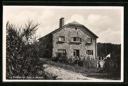 AK Auby-sur-Semois, La Babillarde