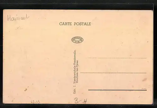 AK Houthem, Rue de Comines