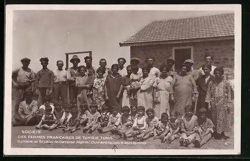 AK St-Louis-de-Daroussa, Ouvriers Maltais et leurs Familles