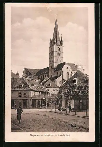 AK Hermannstadt, Sag-ucta, Strada Sag -Saggasse