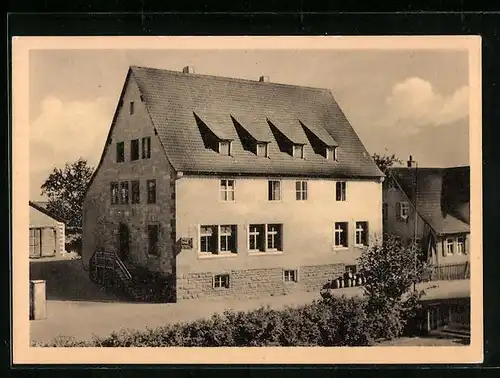 AK Crailsheim-Altenmünster, Gasthof zum Jägerhaus