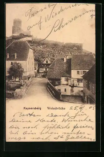 AK Kayserberg, Weissbrücke