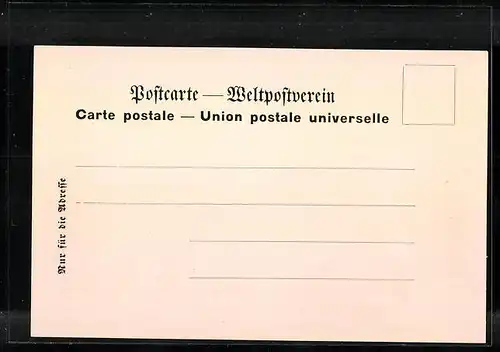 Künstler-AK Mulhouse, Place de la Paix en Decembre