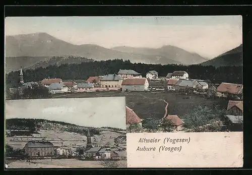 AK Altweiler, Vogesen, Panorama