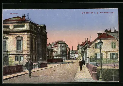 AK Mülhausen i. E., Gutleut-Strasse