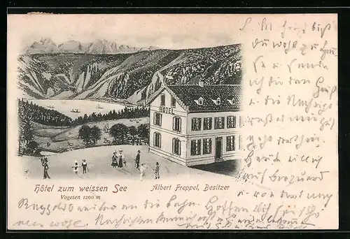 AK Urbeis, Hotel Zum weissen See