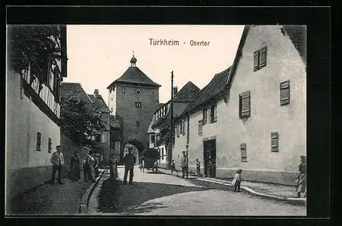 AK Türkheim, Blick auf das Obertor