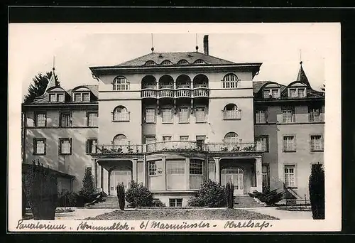 AK Masmünster, Sanatorium