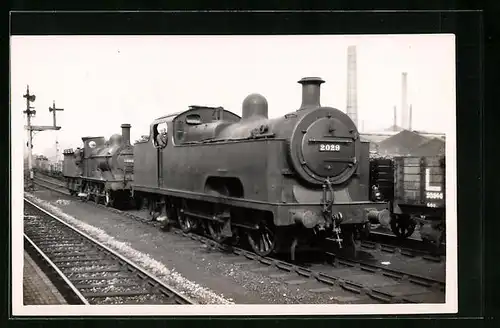 AK Lokomotive der englischen Eisenbahn Nr. 2029