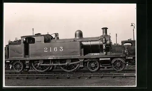 AK Lokomotive der englischen Eisenbahn Nr. 2163