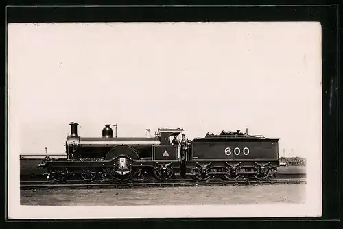 AK Lokomotive der englischen Eisenbahn Nr. 600