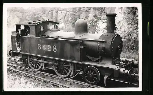 AK Lokomotive der englischen Eisenbahn Nr. 6428