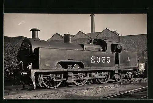 AK Lokomotive der englischen Eisenbahn Nr. 2035