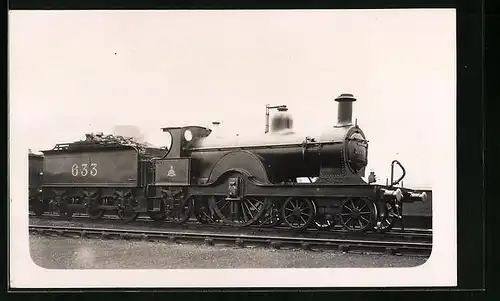 AK Lokomotive der englischen Eisenbahn Nr. 633