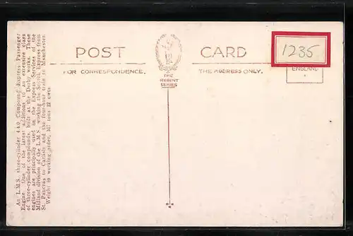 AK LMS Compound Express Passenger Engine Nr. 1045