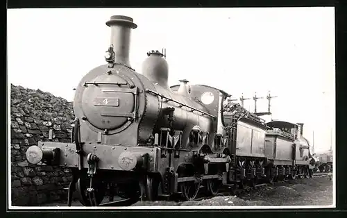 AK Lokomotive der englischen Eisenbahn Nr. 4