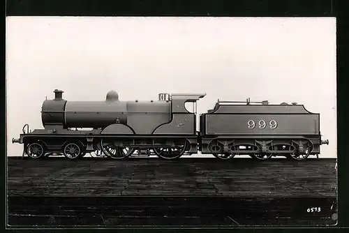 AK Midland Railway Nr. 999, Lokomotive der englischen Eisenbahn