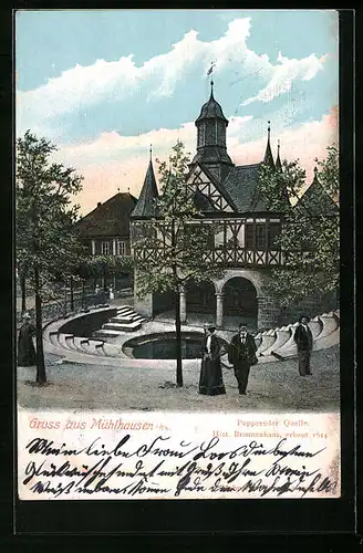 AK Mühlhausen i. Th., Popperoder Quelle