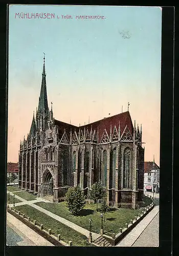 AK Mühlhausen i. Th., Marienkirche