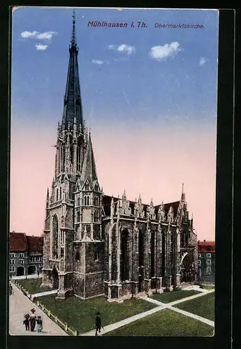 AK Mühlhausen i. Th., Obermarktskirche