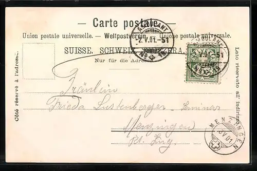 AK Mariastein, Blick zum Kloster