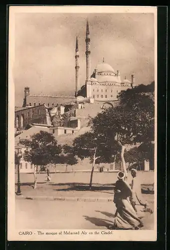 AK Cairo, The mosque of Mohamed Aly on the citadel