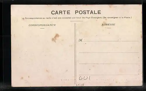 AK Konakry, Inauguration du Monument Ballay sur la Place