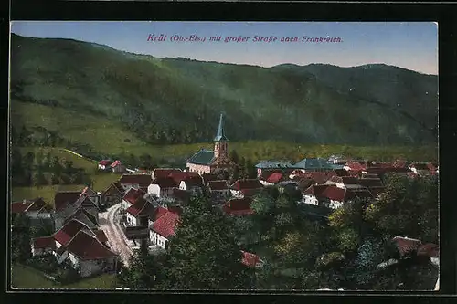 AK Krüt, Grosse Strasse nach Frankreich