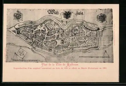 AK Mulhouse, Plan de la Ville