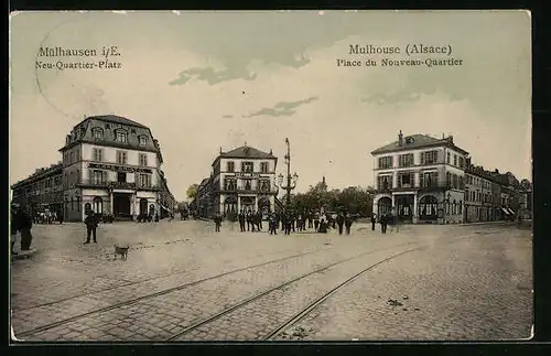 AK Mulhouse, Place du Nouveau-Quartier