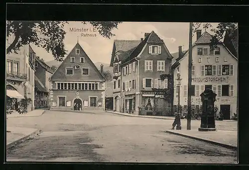 AK Münster i. E., Rathaus