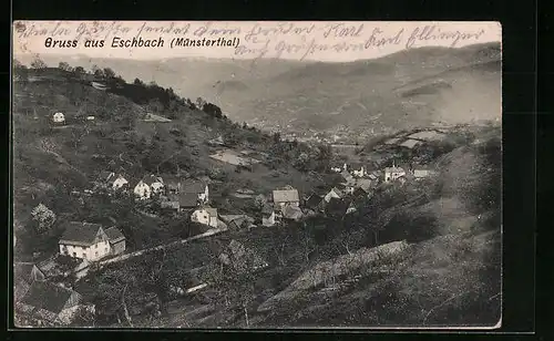 AK Eschbach /Münstertal, Panorama