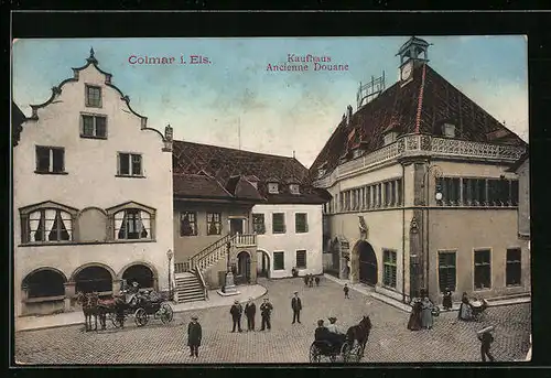 AK Colmar i. Els., Kaufhaus Ancienne Douane