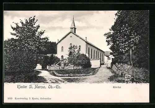 AK St. Marcus /Ob.-Els., Kloster St. Marcus, Kirche