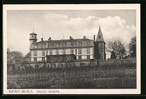 AK Rufach /Ob.-Els., Schloss Ysenburg