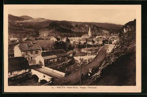 AK Kruth, Gesamtansicht mit Kirche