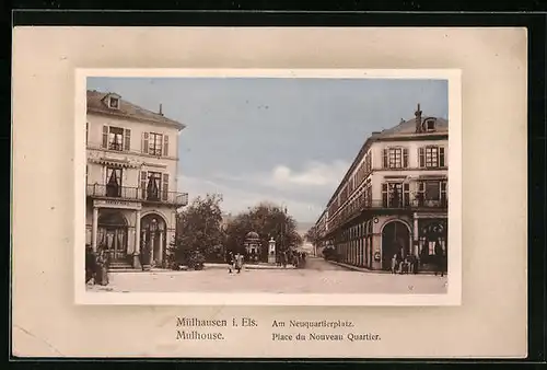 AK Mulhouse, Place du Nouveau Quartier