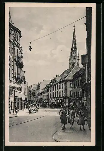 AK Mulhouse, Rue du Sauvage