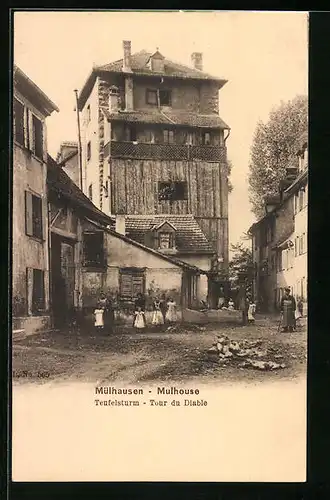 AK Mulhouse, Teufelsturm, Tour du Diable