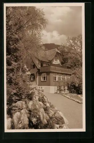 AK Alpirsbach /Schwarzwald, Hotel-Kurhaus Heilenberg, Besitzer und leitender Arzt: Dr. Baader