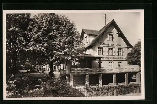 AK Neuweier, Gasthaus zum Lamm
