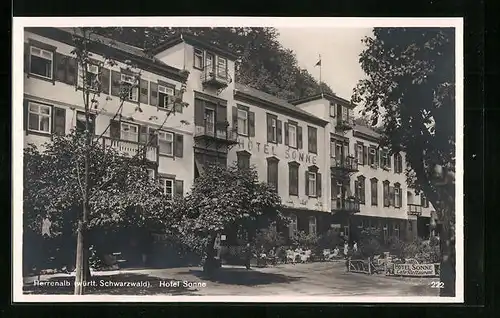 AK Herrenalb, Hotel Sonne