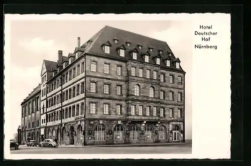 AK Nürnberg, Hotel Deutscher Hof
