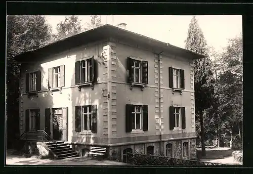 AK Rosenthal /Sächs. Schweiz, Haus Chopin der IG Wismut