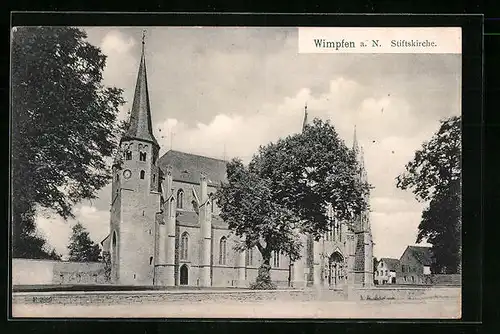 AK Wimpfen a. N., Stiftskirche