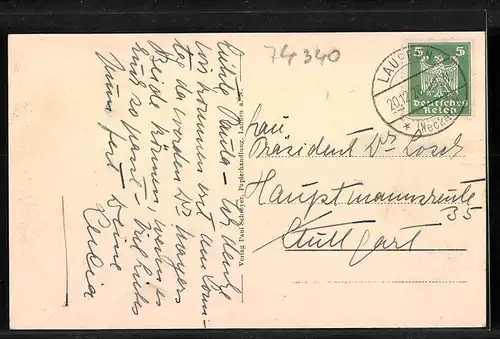 AK Lauffen a. N., Regiswindiskirche