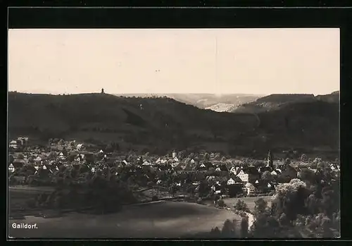 AK Gaildorf, Gesamtansicht aus der Vogelschau