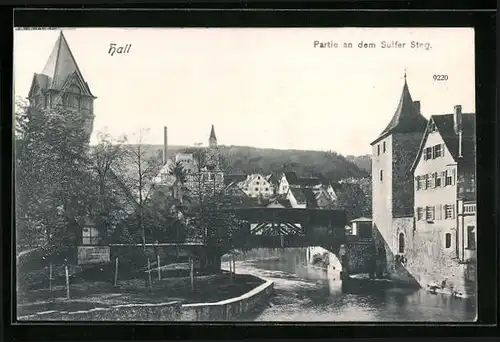 AK Hall, Uferpartie am Sulfer Steg