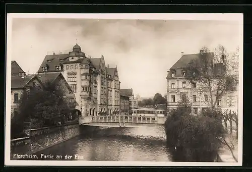 AK Pforzheim, Partie an der Enz